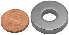 25 x 10 x 5mm Rings - Neodymium Magnet