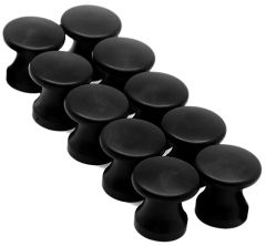 Magnet Pins - Flat Head - Black - Neodymium 