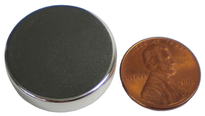Apex Magnets | 1" x 1/4" Disc - Neodymium Magnet