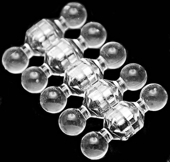 Magnet Pins - Jewel - Small - Clear - Neodymium